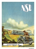 NSU Motorrad Plakat  ca. 1935   nsu-po08