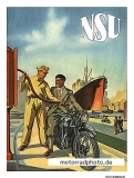 NSU Motorrad Plakat  ca. 1935   nsu-po07