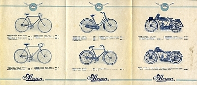 Preview: Alcyon Motorrad + Fahrrad Prospekt 8 Seiten  1929  alc-p29