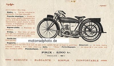 Preview: Aiglon Motorrad Prospekt 8 Seiten 1926   aig-p26