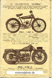Preview: Ultima Motorrad Prospekt 8 Seiten  1932  ult-p32 Preview: Ultima Motorrad Prospekt 8 Seiten  1932  ult-p32