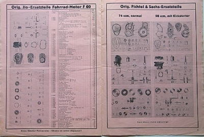 Preview: Festenberg-Pakisch Zubehörkatalog Leicht-Motoräder 1935