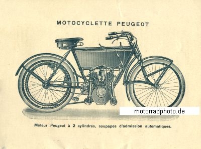Preview: Peugeot Motorrad + Fahrrad Katalog 12 Seiten  1906  peu-p06
