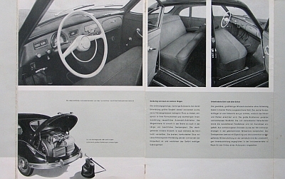 Preview: BMW Automobil Prospekt Typ 501 B  1954    bmw-op54 Preview: BMW Automobil Prospekt Typ 501 B  1954    bmw-op54