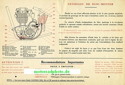 Preview: Motobecane Motorrad Motoren Prospekt  8 Seiten 1935   mobe-p35-m