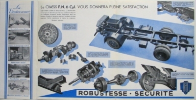 Preview: FN LKW Prospekt  6 Zyl.  um 1940   fn-op39