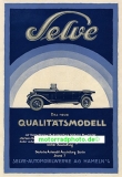 Selve Automobil Plakat  Motiv  1925   sel-po02