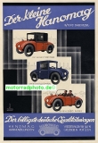 Hanomag Automobil Plakat Komissbrot Motiv 1923   hano-po01