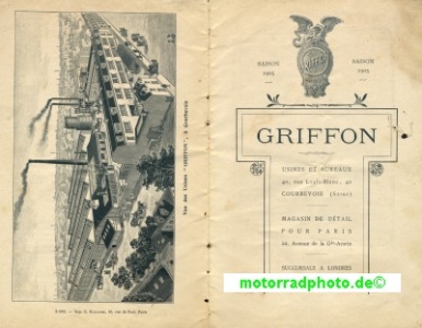 Preview: Griffon Motorrad + Fahrrad Prospekt 28 Seiten 1905 gri-p05