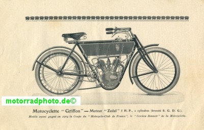 Preview: Griffon Motorrad + Fahrrad Prospekt 28 Seiten 1905 gri-p05