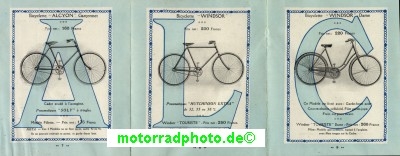 Preview: Alcyon Motorrad Fahrrad + Auto Prospekt 12 Seiten 1912 alc-p12