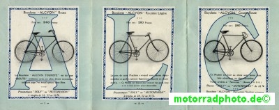 Preview: Alcyon Motorrad Fahrrad + Auto Prospekt 12 Seiten 1912 alc-p12