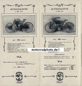 Preview: Clement Motorrad, Fahrrad, Voiture Prospekt 12 Seiten 1906 cle-p06