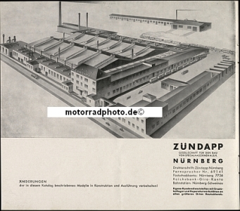 Preview: Zündapp Motorrad Prospekt 28 Seiten 1935   z-p35-2