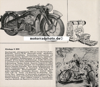 Preview: Zündapp Motorrad Prospekt 28 Seiten 1935   z-p35-2