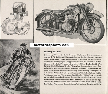 Preview: Zündapp Motorrad Prospekt 28 Seiten 1935   z-p35-2