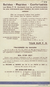 Preview: FN Motorrad Falt-Prospekt 4 Seiten 1930  fn-p30