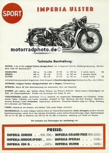 Preview: Imperia Motorrad Prospekt 4 Seiten 1929  imp-p29