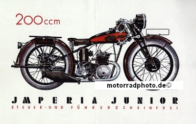 Preview: Imperia Motorrad Prospekt 4 Seiten 1932  imp-p32