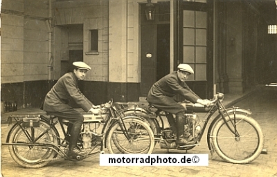 Indian Motorrad Foto Powerplus um 1925  in-f60