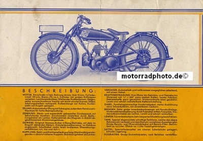 Preview: Torpedo Motorrad Prospekt 4 Seiten 1928  torp-p28