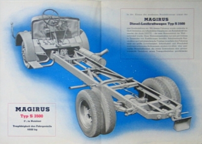 Preview: Magirus LKW Prospekt 8 Seiten 1949  magi-p49