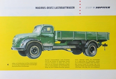 Preview: Magirus LKW Prospekt 12 Seiten 1956  magi-p562