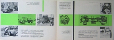 Preview: Magirus LKW Prospekt 4 Seiten 1958  magi-p58