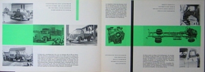 Magirus Truck Brochure 4 Sides 1958  magi-p582