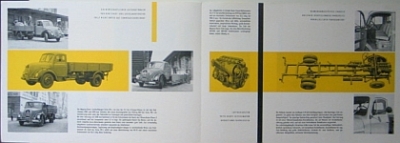 Preview: Magirus LKW Prospekt 4 Seiten 1959  magi-p59