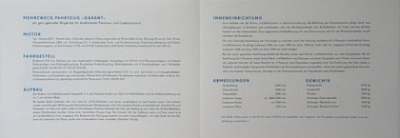 Preview: Robur LKW Prospekt 4 Seiten 1957  rob-p57