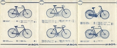 Preview: Labor Motorrad / Fahrrad Prospekt 8 Seiten 1928  labo-p28