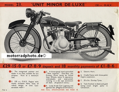 Preview: New Imperial Motorrad Prospekt  36 Seiten 1936  nei-p36