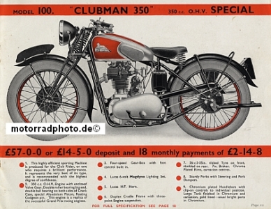 Preview: New Imperial Motorrad Prospekt  36 Seiten 1936  nei-p36