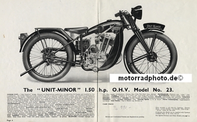 Preview: New Imperial Motorrad Prospekt  16 Seiten 1933  nei-p33-2