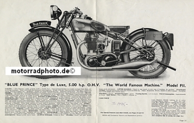Preview: New Imperial Motorrad Prospekt  16 Seiten 1933  nei-p33-2