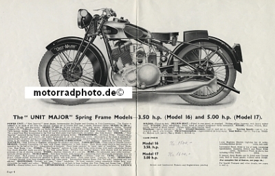 Preview: New Imperial Motorrad Prospekt  16 Seiten 1933  nei-p33-2
