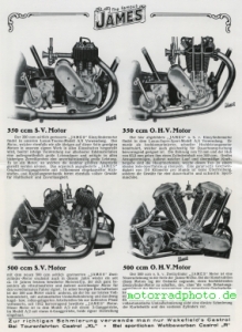 Preview: James Motorrad Prospekt 8 Seiten 1929   jam-p29