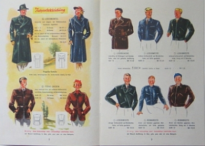 Preview: Propeller Motorrad Bekleidung + Zubehör Prospekt 16 Seiten 1954  prop-op54