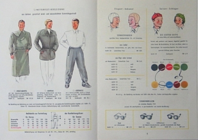 Preview: Propeller Motorrad Bekleidung + Zubehör Prospekt 16 Seiten 1954  prop-op54