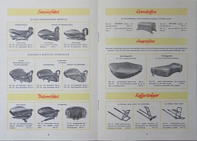 Preview: Propeller Motorrad Bekleidung + Zubehör Prospekt 16 Seiten 1954  prop-op54