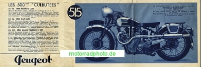 Preview: Peugeot Motorrad Prospekt 24 Seiten 1936   peu-p36