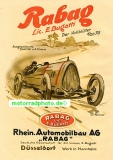 Rabag Automobil Poster Motiv 1923   rabag-po01