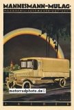 Mannesmann-Mulag LKW Plakat Motiv 1923  mann-po01