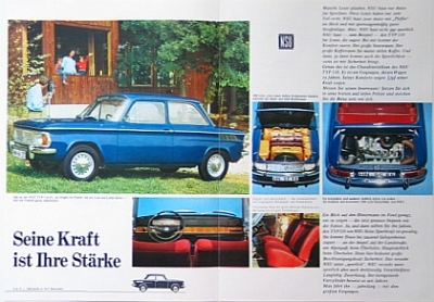 Preview: NSU Automobil Prospekt  Typ 110  1961 nsu-op61