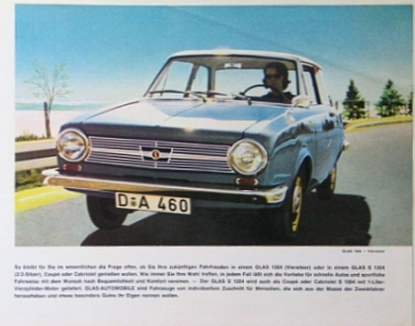 Preview: Glas Automobil Prospekt  Typ 1204  8 Seiten 1963  glas-op63 Preview: Glas Automobil Prospekt  Typ 1204  8 Seiten 1963  glas-op63