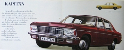 Preview: Opel Automobil Prospekt Kapitän B 6 Seiten 1969  op-op69 Preview: Opel Automobil Prospekt Kapitän B 6 Seiten 1969  op-op69