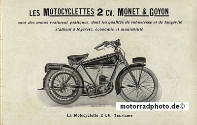 Preview: Monet Goyon Motorrad Prospekt 6 Seiten 1926   mg-p26