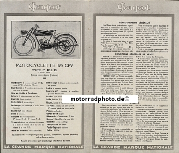 Preview: Peugeot Motorrad Prospekt 8 Seiten 1928   peu-p28-2