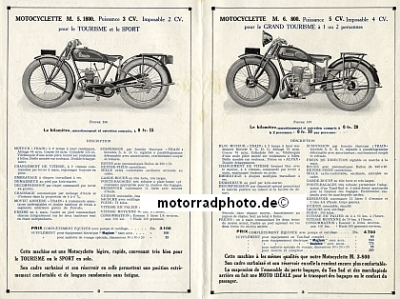 Preview: Train Motorrad Prospekt 4 Seiten 1929   train-p29